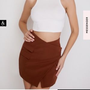 Mistress rocks/ house of cb  MISTRESS ROCKS REFLECT RUST ASYMMETRIC TAILORED MIN